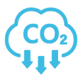 home icon carbon emissions